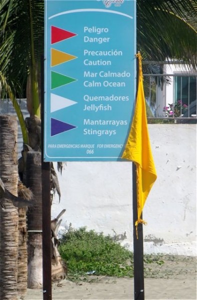 This sign has been up for 2 week now but only shows the yellow flag.  Who is respomnsible to change the flag?  I havbe noi idea.