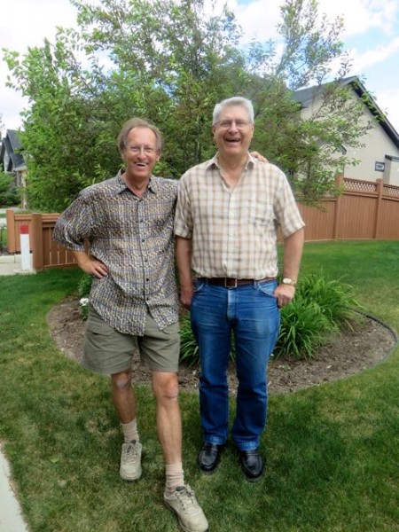 The two boys.  Colin is the youngest, then comes Bob and Bill back in Winnipeg is the oldest of the three.