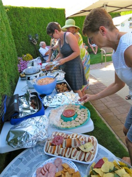 This past Friday was the annual block party. It was hot and muggy at 97F. Not many photos were taken.